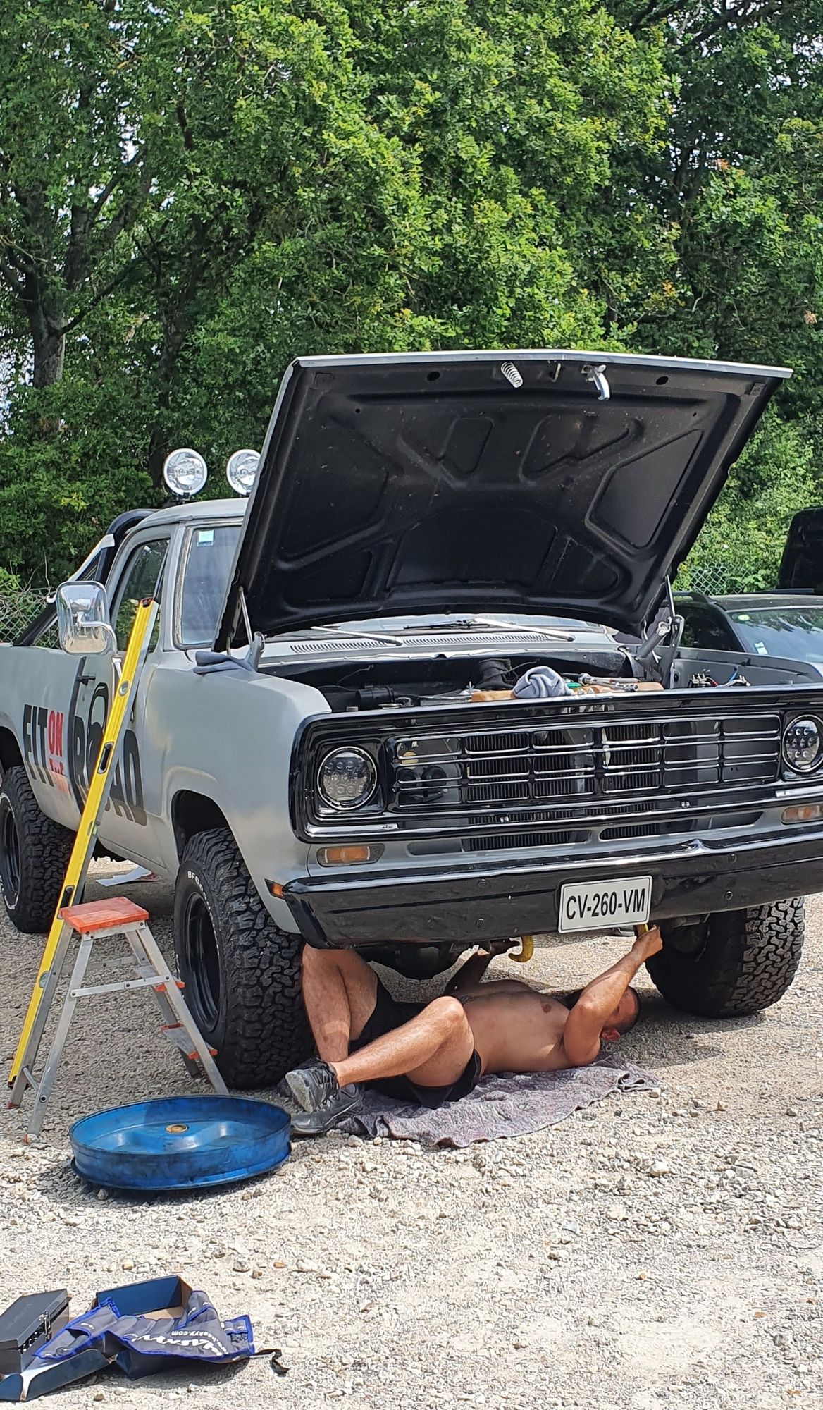 Pick-up Fit On The Road